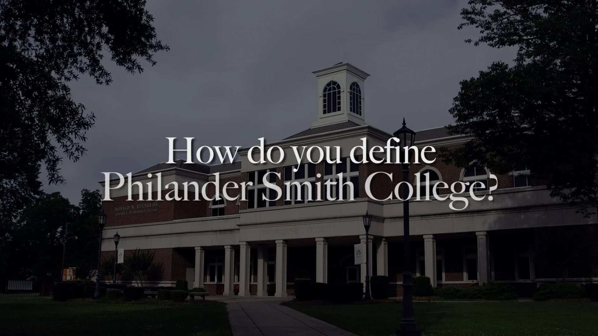 Video: How Do You Define Philander Smith College?